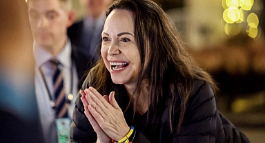 Nobel Ödüllü Machado, 16 ay sonra ilk kez kamuoyu önünde