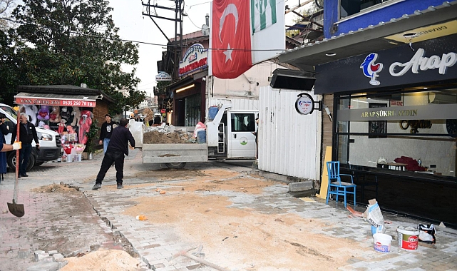 Osmangazi Belediyesi, Arap Şükrü Sokağı'nı Tarihi Kimliğine Kavuşturuyor