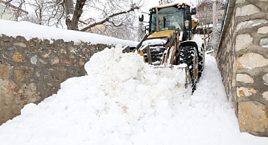 Osmangazi Belediyesi Karla Mücadelede Hız Kesmedi