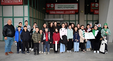 Osmangazili Çocuklar Hayatlarında İlk Kez Bursaspor Maçı İzledi