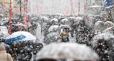 60 İlde Sarı Alarm! İstanbul’a Kar Geliyor