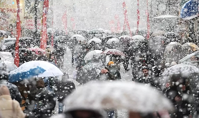 60 İlde Sarı Alarm! İstanbul’a Kar Geliyor