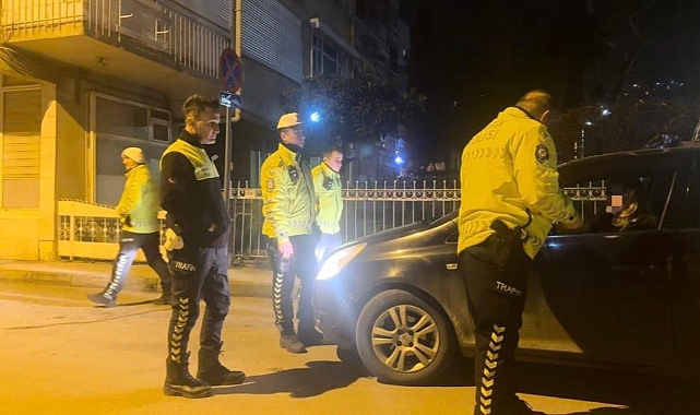 Bursa'da alkollü kadın sürücü polise direndi: