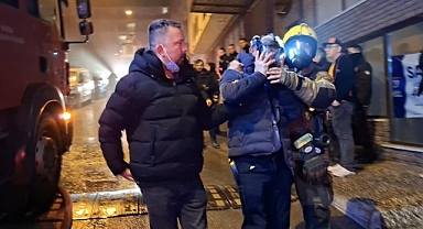 Bursa'da feci otel yangını!