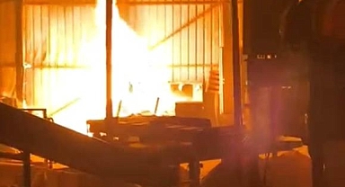 Bursa'da Peş Peşe Palet Fabrikası Yangınları