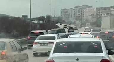 Bursa Otobanında Ters Yönden Gelen Araç Yürekleri Ağıza Getirdi