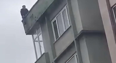 Bursa Yıldırım’da Çatıya Çıkan Şahıs Polis Ekiplerince İkna Edildi