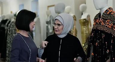 Emine Erdoğan, Özbekistan Cumhurbaşkanı Eşi ile Ankara Palas’ı Ziyaret Etti