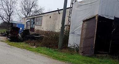 İnegöl'de Kereste Fabrikasında Vinç Kazası