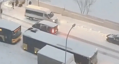 İstanbul’da Kar Çilesi