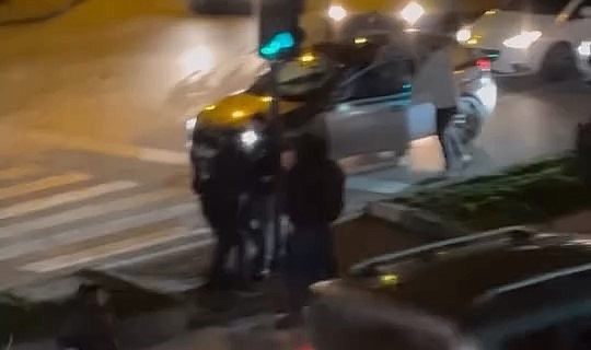 Kavga Sırasında Yola Savrulan Çocuk Yürekleri Ağza Getirdi