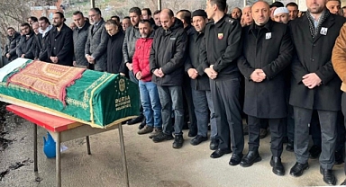 Kestel Gölbaşı Mahallesi Muhtarı İrfan Aydın son yolculuğuna uğurlandı