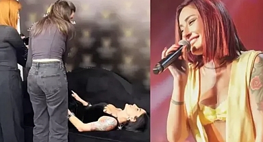 Melek Mosso Kıbrıs Sahnesinde Fenalaştı