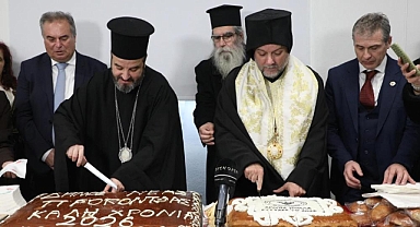 Mudanya Tirilye'de Denizden Haç Çıkarma Töreni