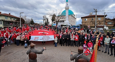 Sarıkamış şehitleri Gürsu’da yürüyüşle anıldı