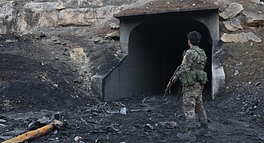 Suriye’de Terör Örgütünün İnşa Ettiği Tüneller Tespit Edildi