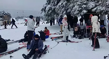 Uludağ’da Telesiyej Arızası Paniğe Neden Oldu