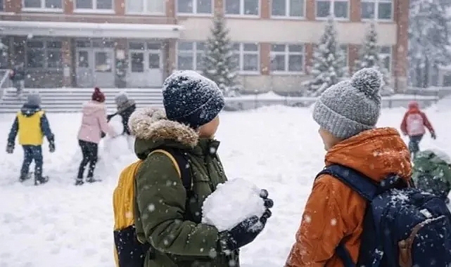2 ilçede okullar tatil edildi