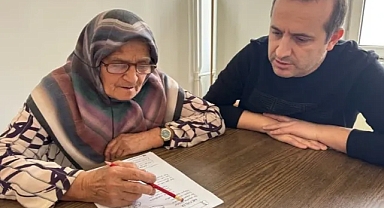80 Yaşında Okuma Yazma Öğrendi