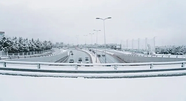 Ankara Kar Yağışı Yüksek Kesimlerde Etkili Oldu