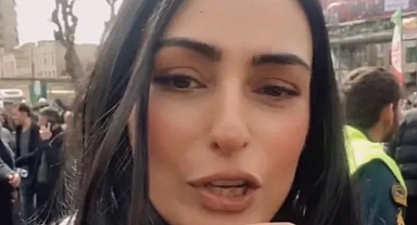 BBC Muhabiri İran'da Başörtüsü Takmadan  Dolaştı