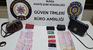 Bursa’da Güven Timleri Hırsızı Suçüstü Yakaladı