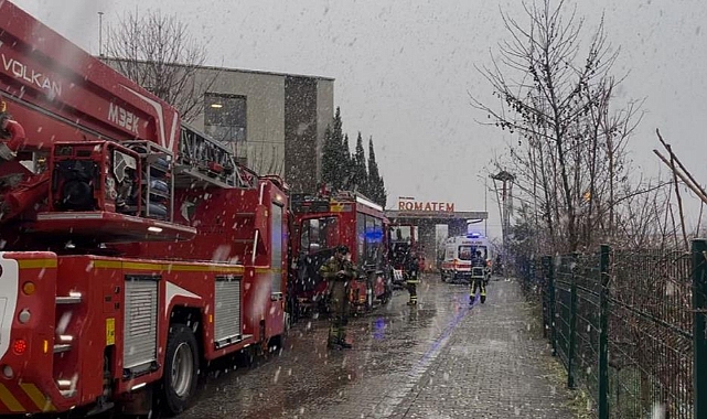 Bursa’da Hastane Yemekhanesinde Yangın