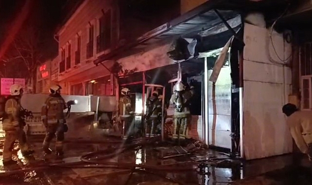 Bursa yangın paniği