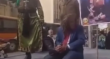 İran'da Trump'ın idamı sahnelendi