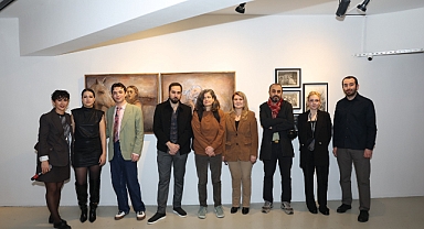 “Karşılaşmalar, Devinimler, İzler” sergisi sanatseverlerle buluştu