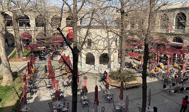 Koza Han'da masalar geri döndü, vatandaş yeniden tarihle buluştu