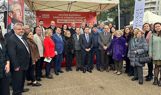 Macide Gazioğlu Kreş ve Gündüz Bakımevi ile Aile Sağlığı Merkezi Temel Atıldı