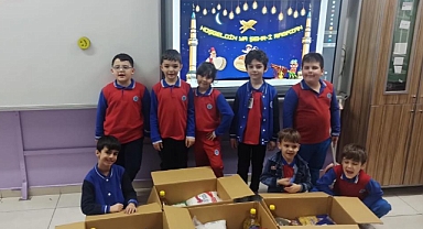 Minik ellerin büyük yüreği