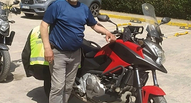 Motosiklette ölüm böyle geldi