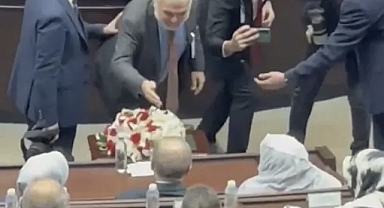 Ruşen Çakır, Cumhurbaşkanı Erdoğan ile tokalaştı