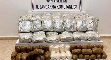 Van ve Hakkari’de 406 Kilo Uyuşturucu Ele Geçirildi