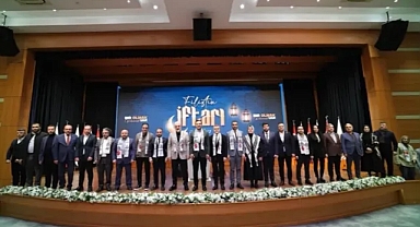 AK Parti İstanbul İl Başkanlığı'nda Filistin İftarı