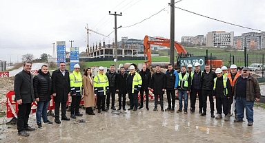 Bursa’da Çınarcık Barajı Su İsale Hattı Çalışmaları Devam Ediyor
