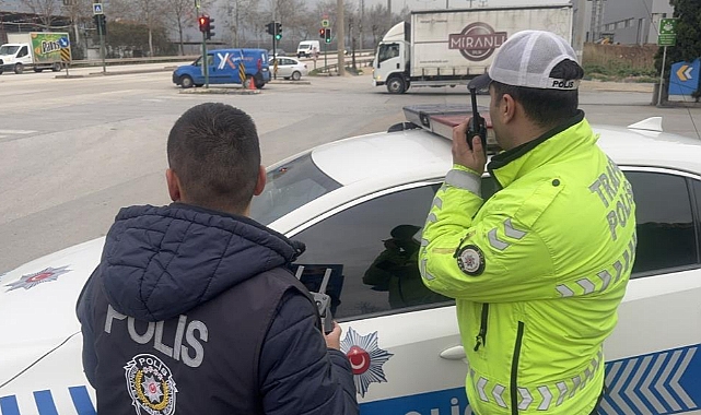 Bursa’da Kırmızı Işık İhlallerine Dron Destekli Denetim