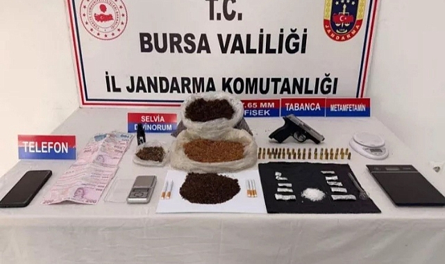 Bursa Jandarma Uyuşturucu Operasyonlarında Satıcılara Darbe Vurdu