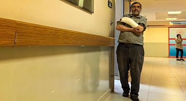 İnegöl'de Ahşap Kürek İmalathanesinde Kaza