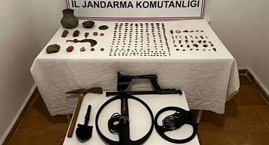 Kaçak Tarihi Eser Operasyonunda 349 Parça Ele Geçirildi