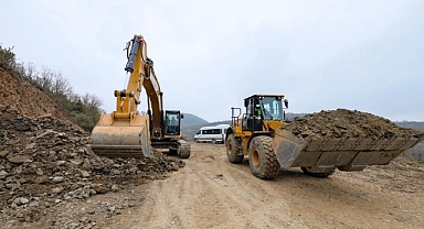  Kestel’de Mahalle Yolları Genişletiliyor