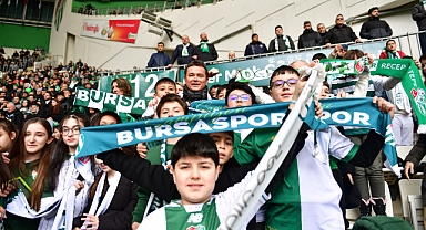 Osmangazi Belediyesi’nden 100 Çocuğa Bursaspor Maçı Heyecanı
