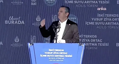 Özgür Özel’den Su Arıtma Tesisinde Esprili Açılış