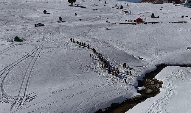 Uludağ’da AFAD Öncülüğünde Çığ Tatbikatı Gerçeğini Aratmadı