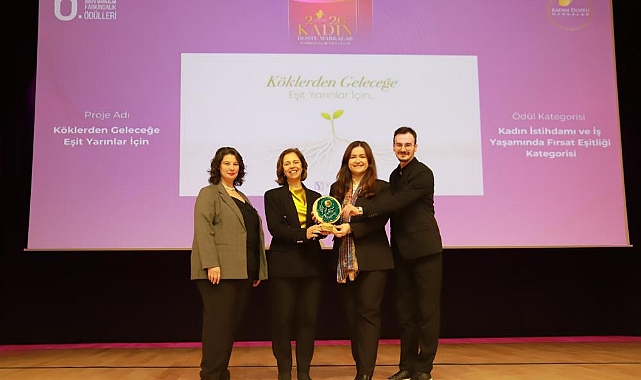 Yeşim Grup Kadın Dostu Markalar Ödülüne Layık Görüldü