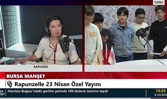 23 Nisan'da Anlamlı Devir Teslim: Çocuklardan Barış ve Mutluluk Mesajı