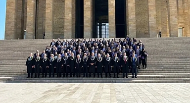 AYM Heyeti 64. Kuruluş Yıl Dönümünde Anıtkabir’i Ziyaret Etti