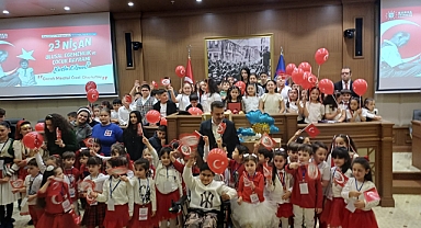 Bursa Büyükşehir Belediyesi’nde 23 Nisan Coşkusu: Çocuklar Meclisi Devraldı